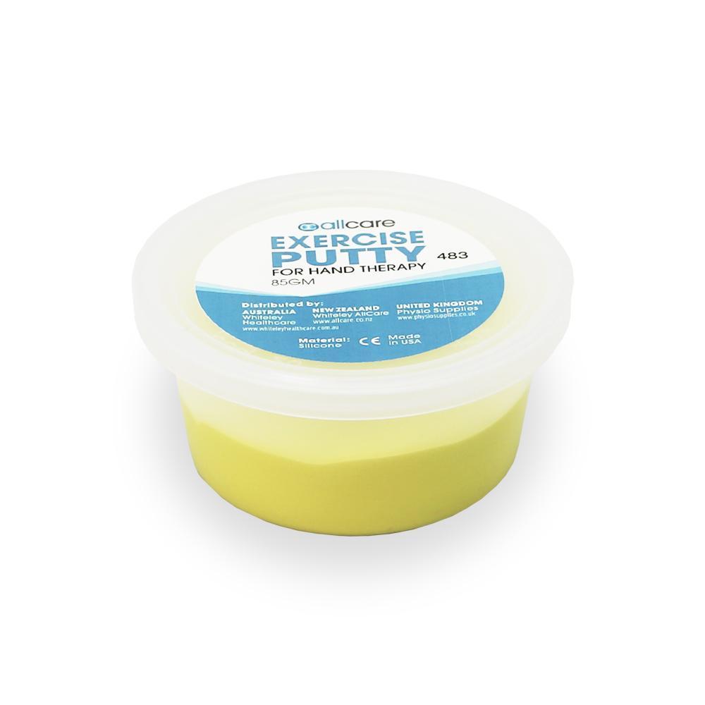 Allcare Exercise Putty 85g - Hand Therapy Putty for Rehabilitation, Grip Strength & Stress Relief - Ideal for Physical Therapy, Arthritis & Finger Recovery - Squeeze, Stretch & Strengthen Hands