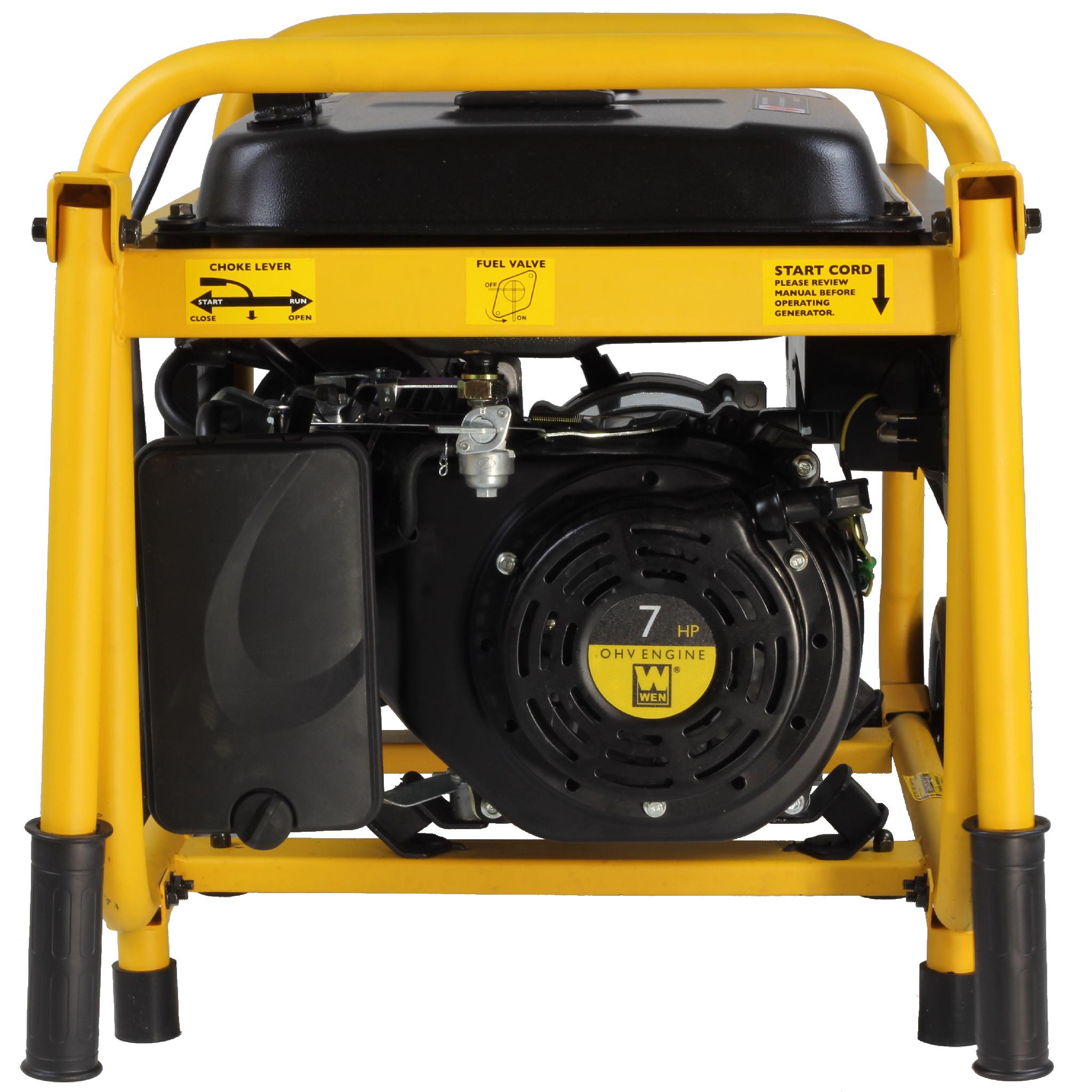 WEN 56352 3500 Watt Portable Generator - Reliable Power for Camping, RV Trips & Emergency Backup