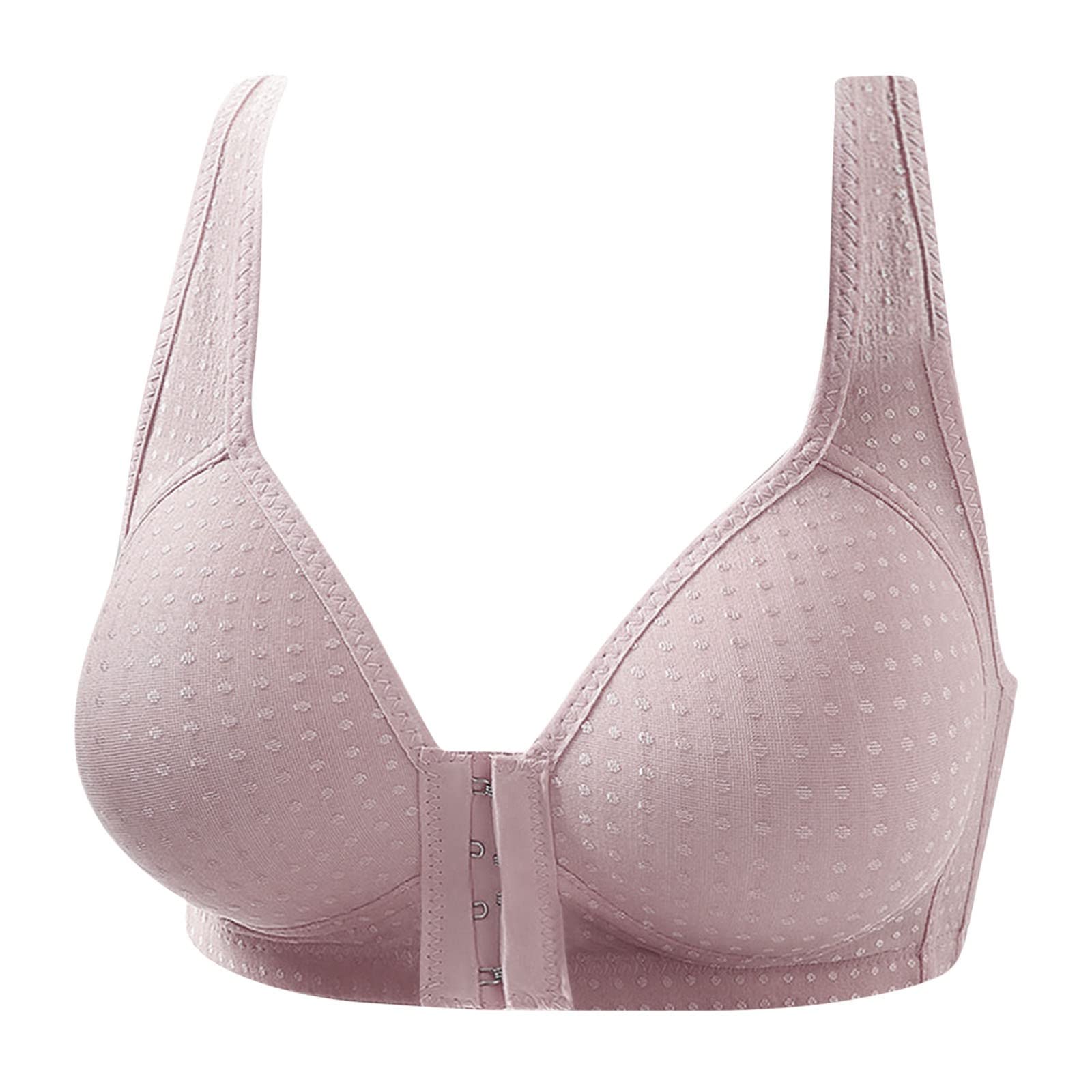 Rgogak Women's Seamless Full Coverage Wireless Bras - Plus Size Support Bra for Everyday Comfort & Active Lifestyles | Perfect for Work, Yoga & Lounge Wear