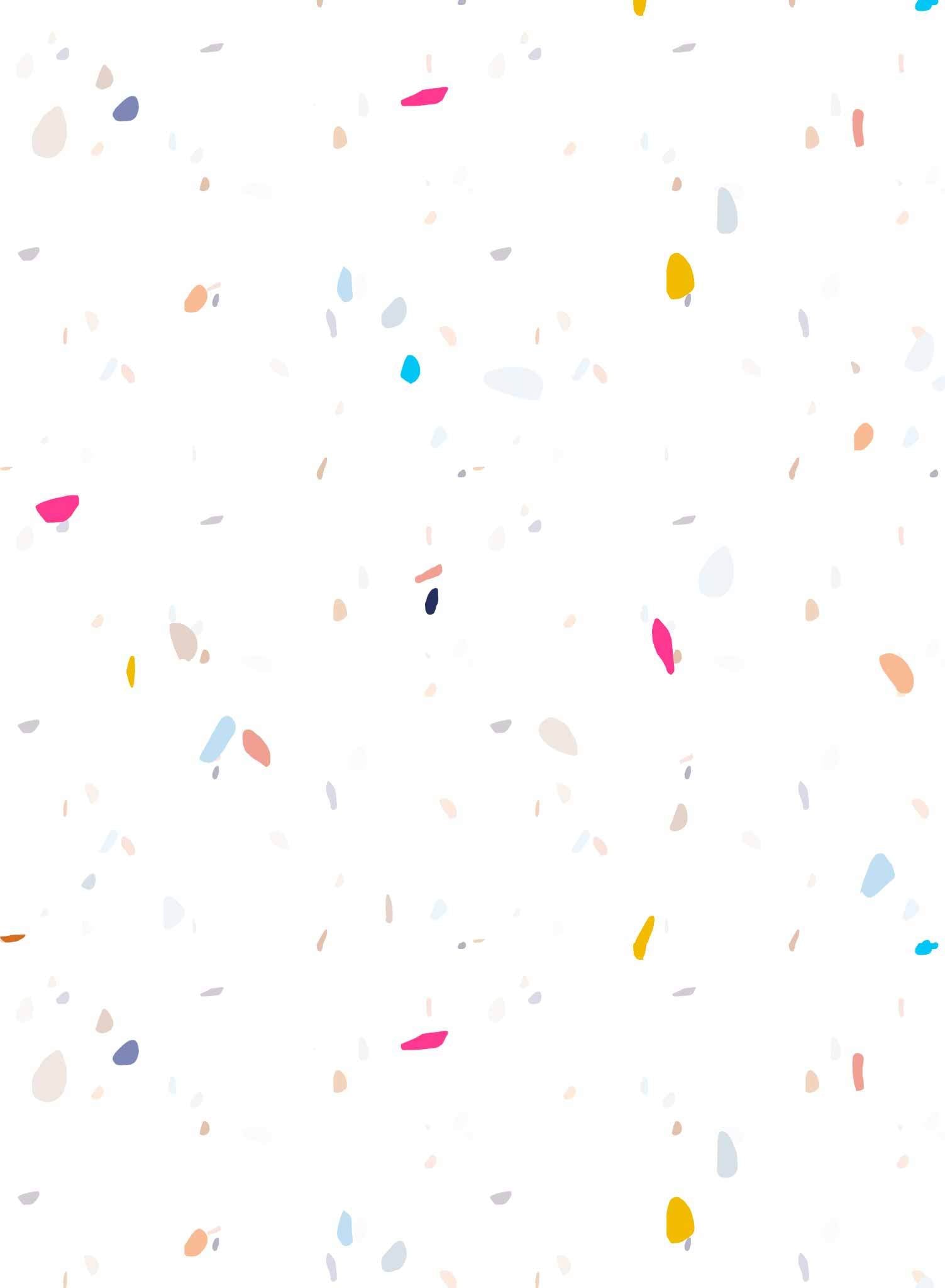 Colorful Confetti & Stylish Wallpaper for Party Decorations, Home Renovation & Event Backdrops - Perfect for Birthdays, Weddings & Interior Design