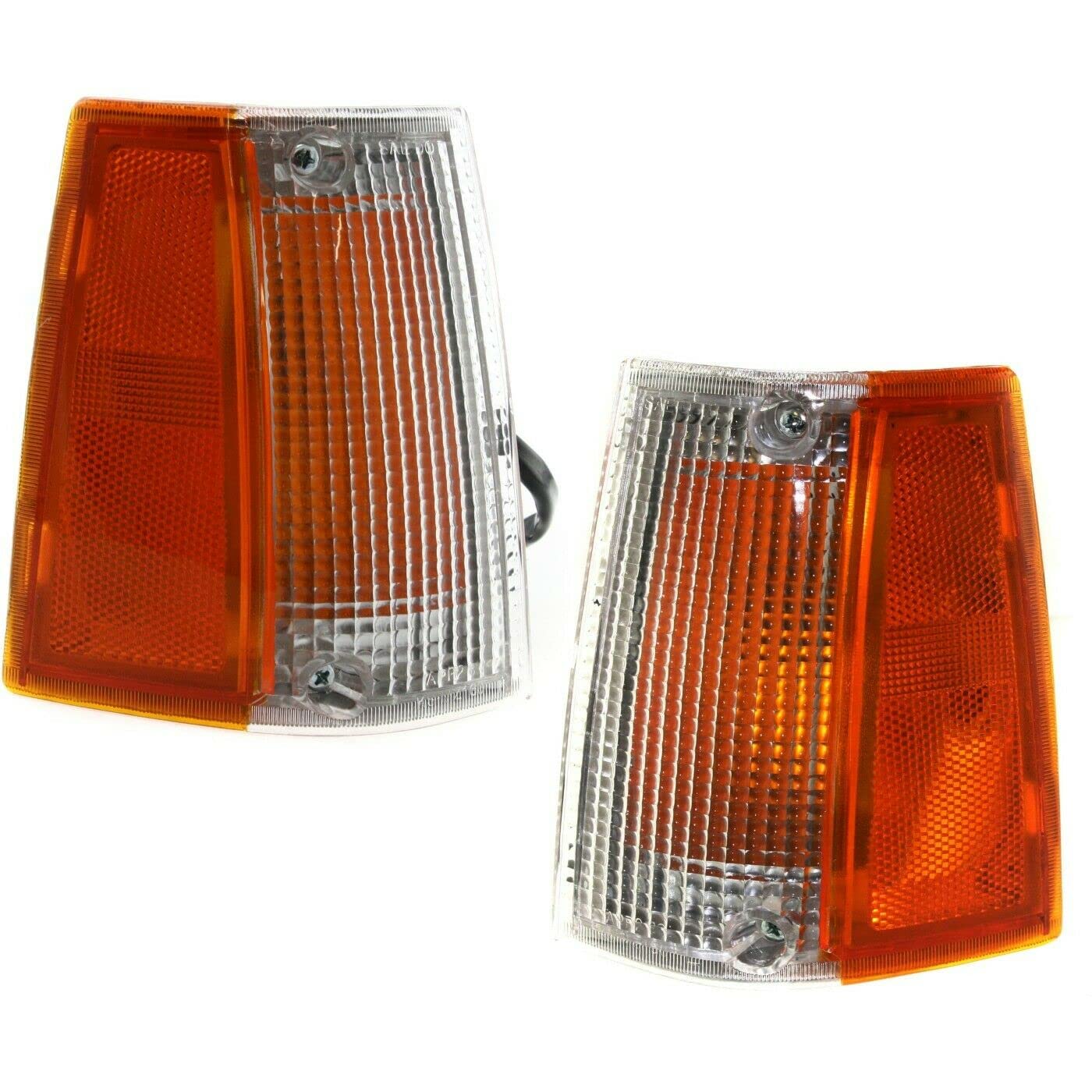 BOPP Front Corner Parking Side Marker Turn Signal Light Pair - Compatible with UB3951100A, MA2550101, UB3951090A, MA2551101, 9617911 - Perfect for Truck & SUV Lighting Upgrades
