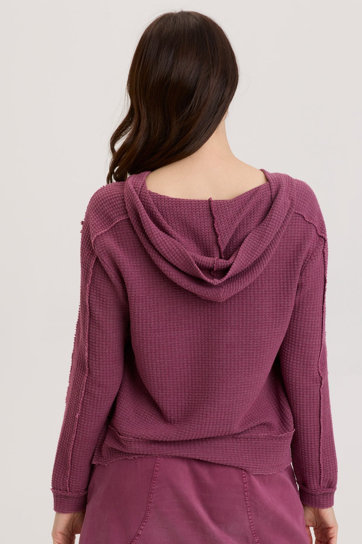 Zuriel Hoodie Cabaret Pigment - Stylish & Comfortable Women's Pullover Sweatshirt | Perfect for Casual Wear, Street Fashion & Fall Outfits