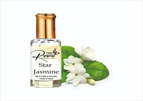 Premium Rupawat Perfumery Attar for Men & Women - Star Jasmine Pure Natural Alcohol-Free Long-Lasting Fragrance Oil (12ml) - Perfect for Daily Wear, Special Occasions & Gift Giving