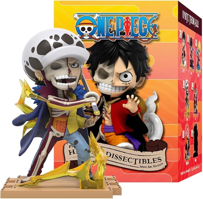 Freeny's Hidden Dissectibles One Piece Wano Arc Edition - Anime Collectible Figures for Display & Gifts | Perfect for Anime Fans, Home Decor, and Themed Parties