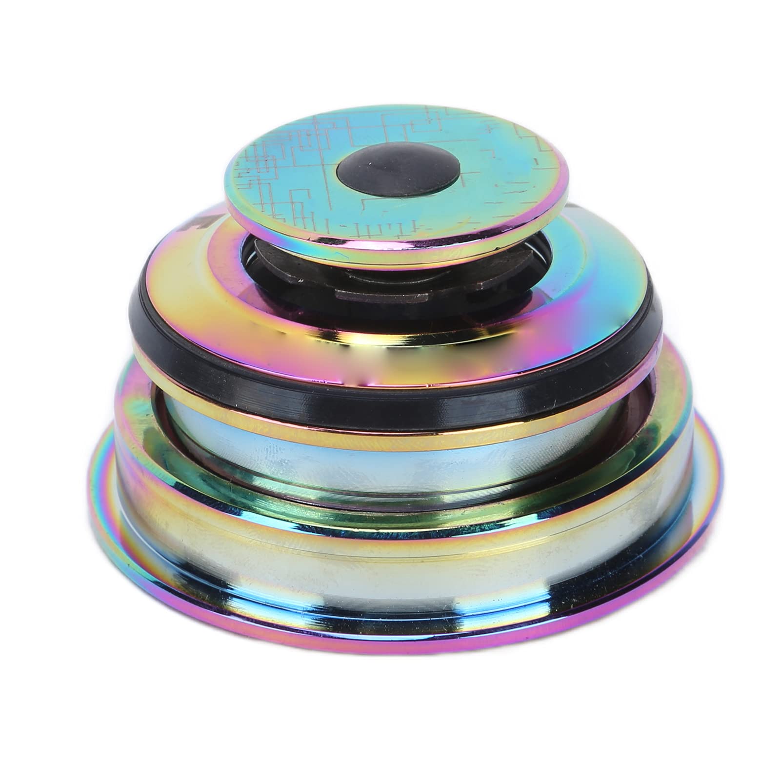 WNSC Double Bearing Bike Headset - T6 Heat Treated Aluminum Alloy - High Speed CNC Machined for Mountain Bikes - Perfect for Trail Riding, Downhill & BMX Racing