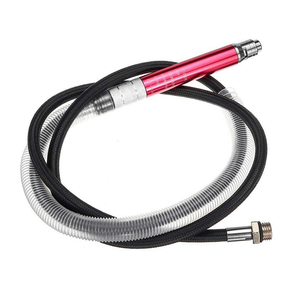 1/4 Inch Pencil Type Air-Powered Die Grinder - 65,000 RPM Compact Handheld Micro Grinder with Wrench for Metalworking, Wood Carving & DIY Projects