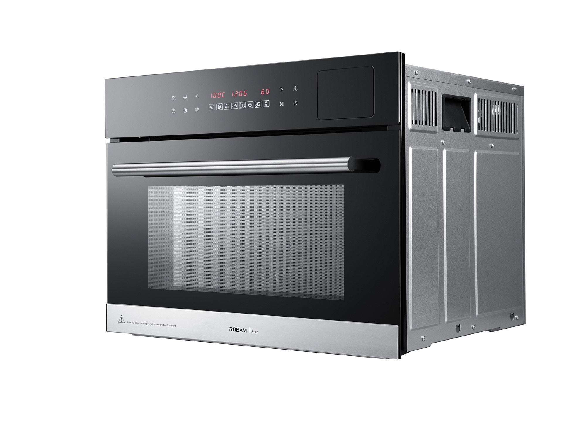 **S112 Steam Oven – Smart Countertop Convection Oven for Baking, Roasting & Reheating – Perfect for Home Kitchens & Small Spaces**