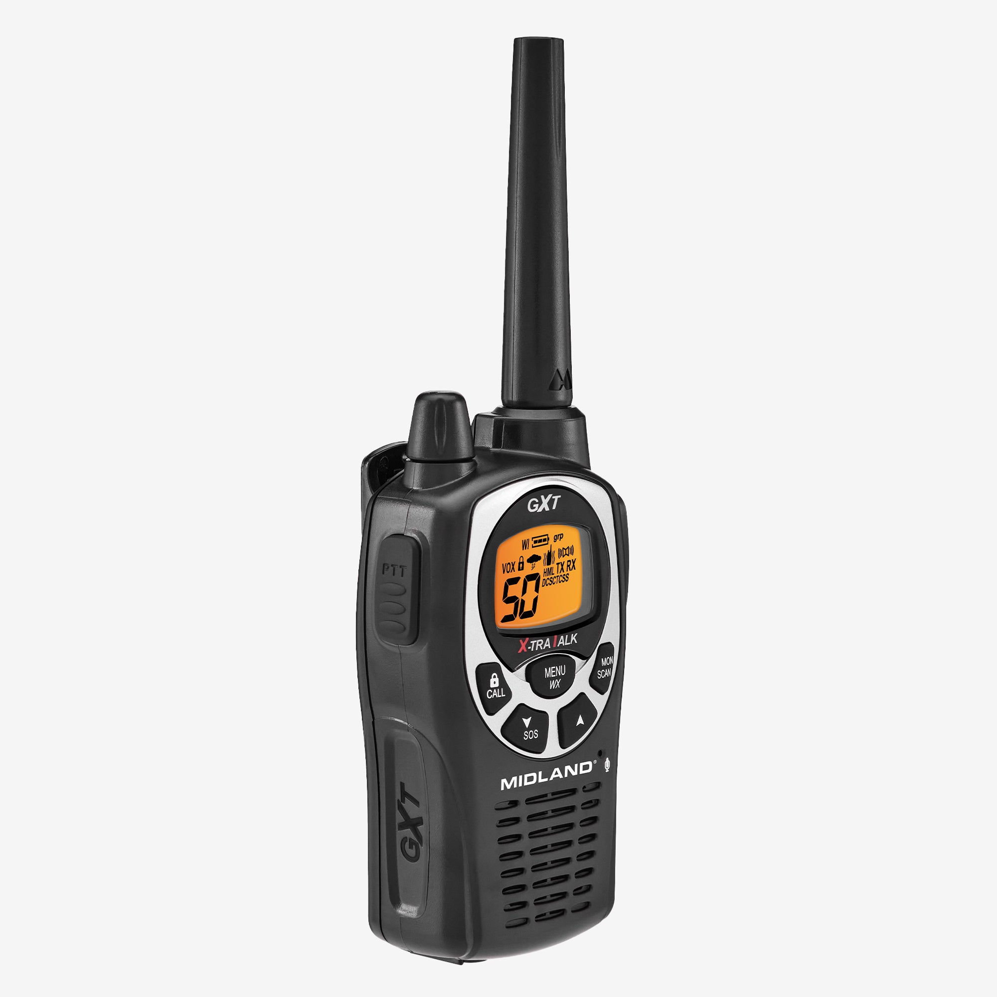 GXT1000 GMRS Walkie Talkie - Long Range Two Way Radio with 50 Channels, NOAA Weather Alerts & Privacy Codes - Ideal for Outdoor Adventures, Hiking, Camping & Emergency Communication (GXT1000AZ)