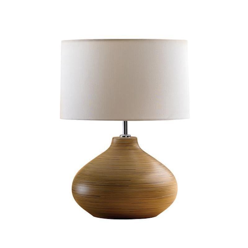 Elstead Bailey Ceramic Table Lamp - Elegant Home Decor for Living Room, Bedroom & Office - Perfect for Reading, Relaxing & Ambient Lighting