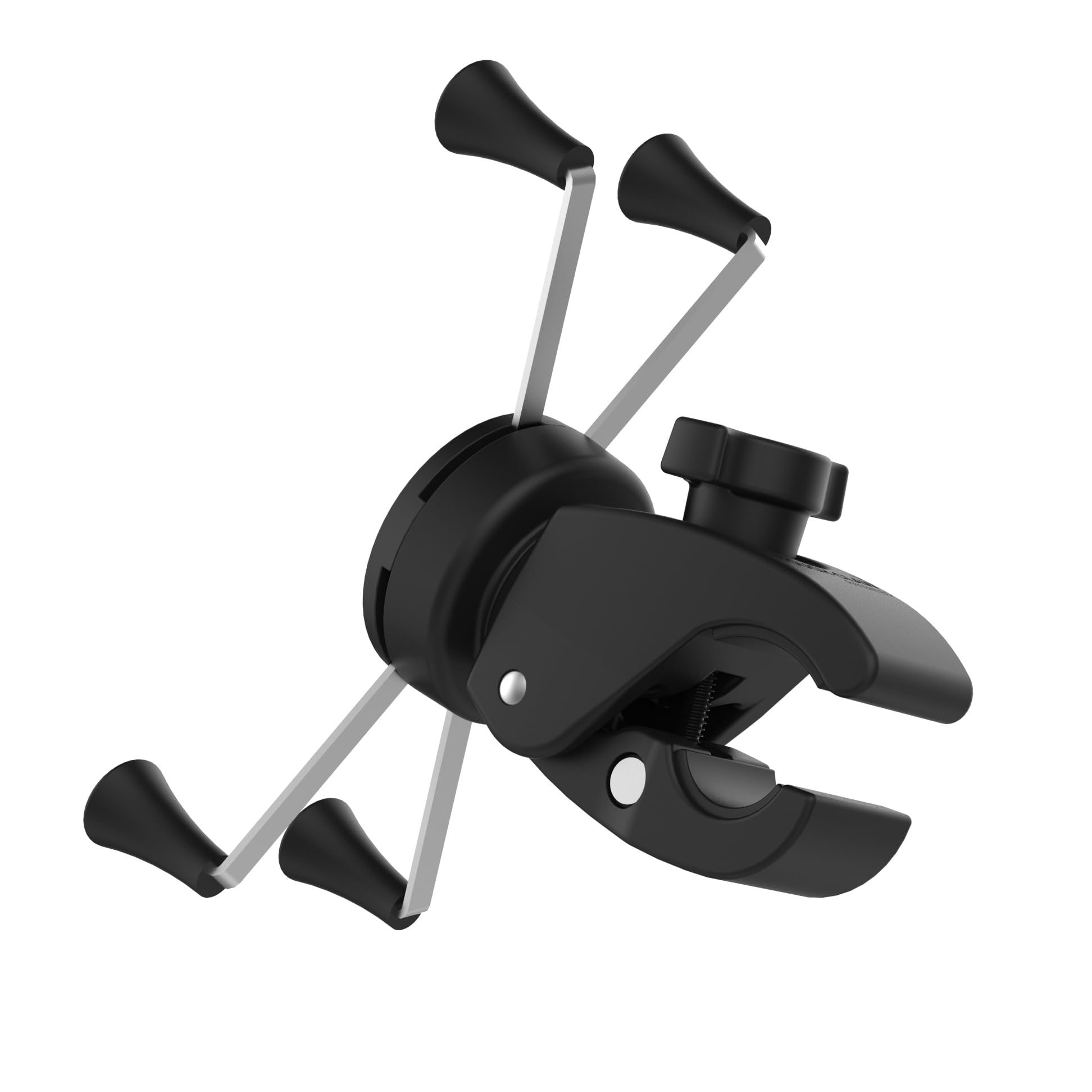 RAM MOUNTS X-Grip Large Phone Mount with Low-Profile RAM Tough-Claw RAM-HOL-UN10-400-2U for Rails 0.625\