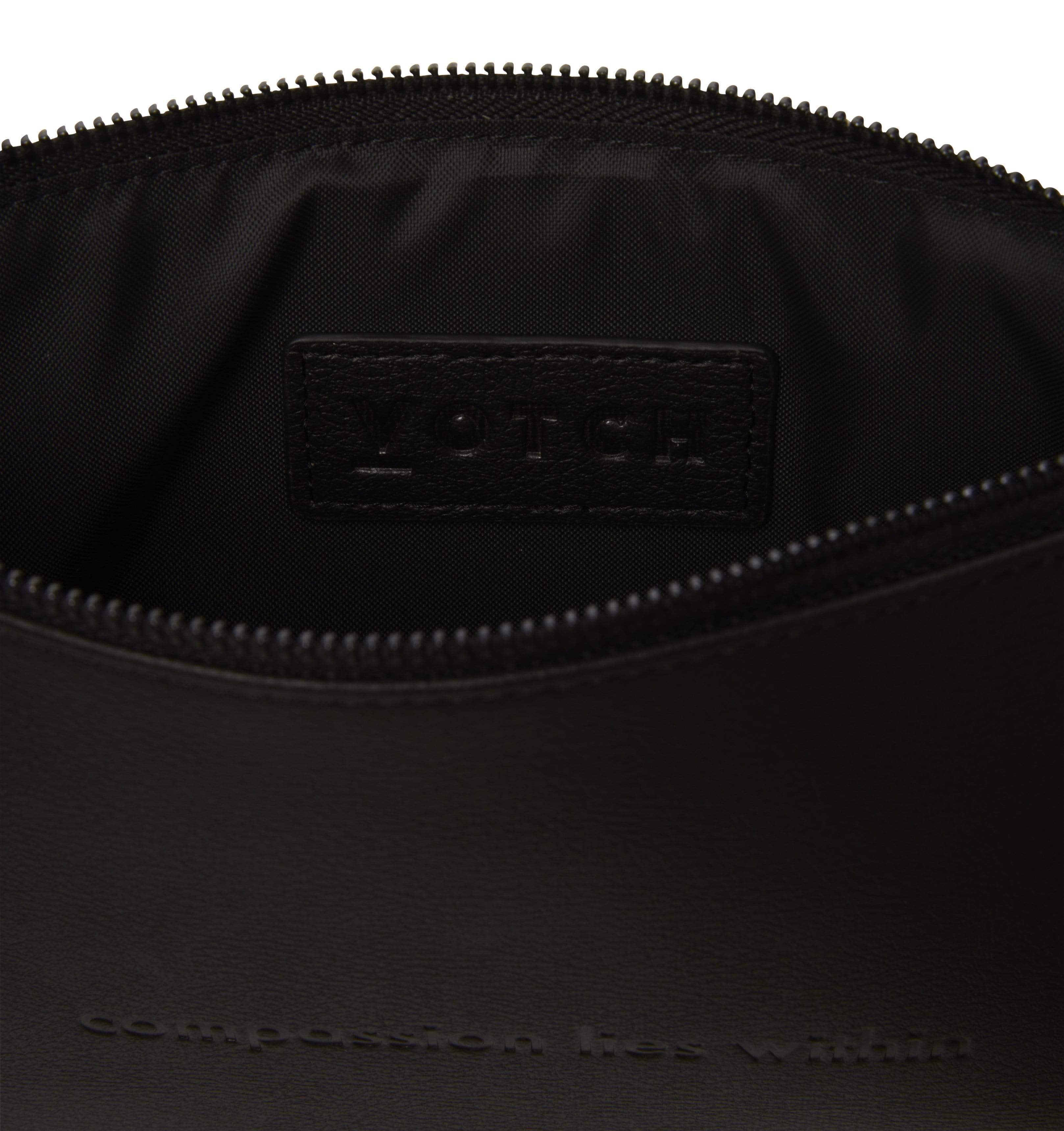 Premium Vegan Leather Apple Pouch - Classic Black Case for iPhone 13/14/15 Pro Max | Slim Protective Sleeve for Everyday Use, Travel & Office Essentials