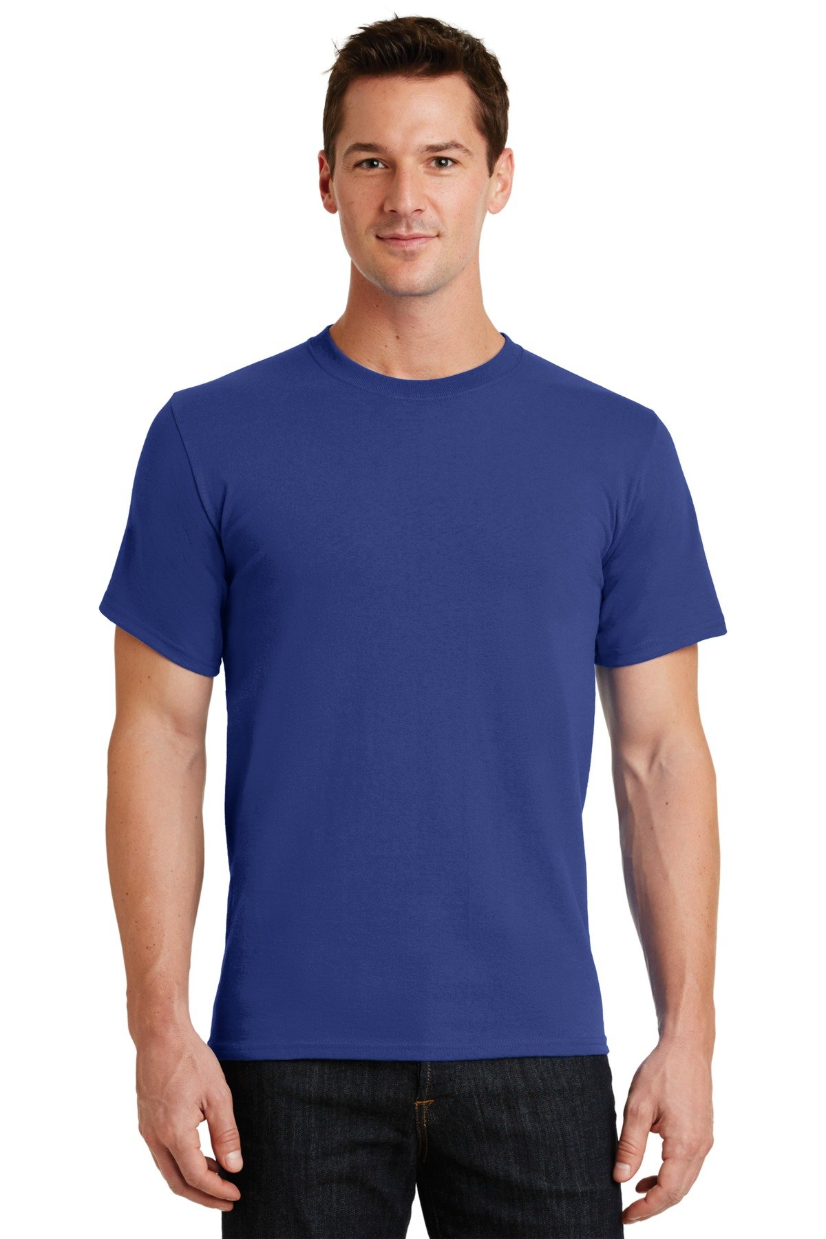 Port & Company PC61 Essential Cotton T-Shirt - Soft, Comfortable & Durable for Everyday Wear, Workouts & Casual Outfits