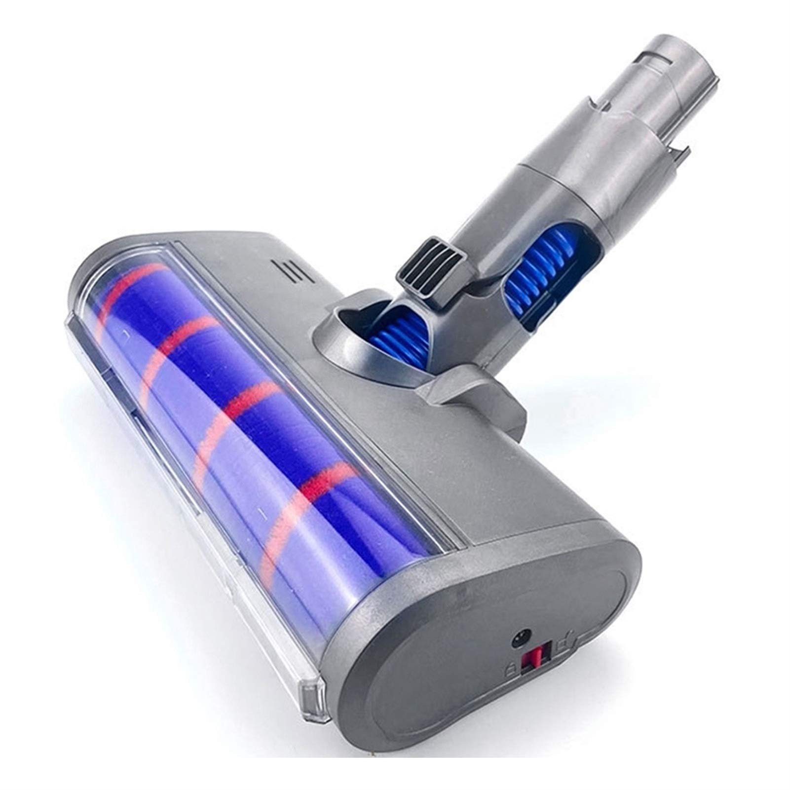 Dyson V6 A/B-Type Vacuum Cleaner Replacement Parts - Soft Roller Cleaner Head with LED Lights, Fluffy Floor Brush & Rotatable Electric Mop Head | Perfect for Hardwood Floors, Carpets & Pet Hair Cleaning