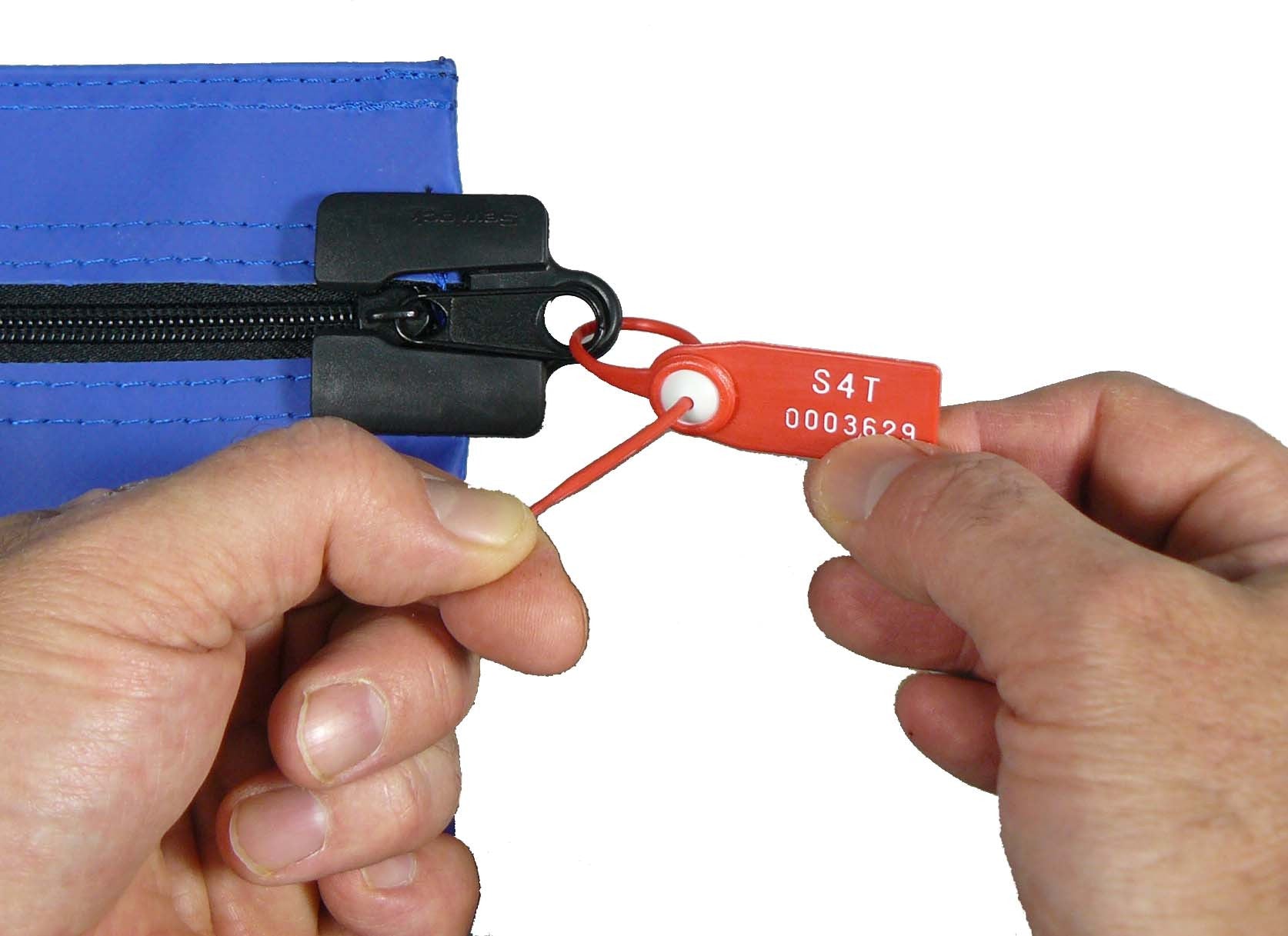500 High Security Seals - Tamper Proof & Serialized for Shipping, Logistics & Warehouse Use - Heavy Duty Plastic Security Seals for Cargo, Truck & Container Protection (Pack of 500)