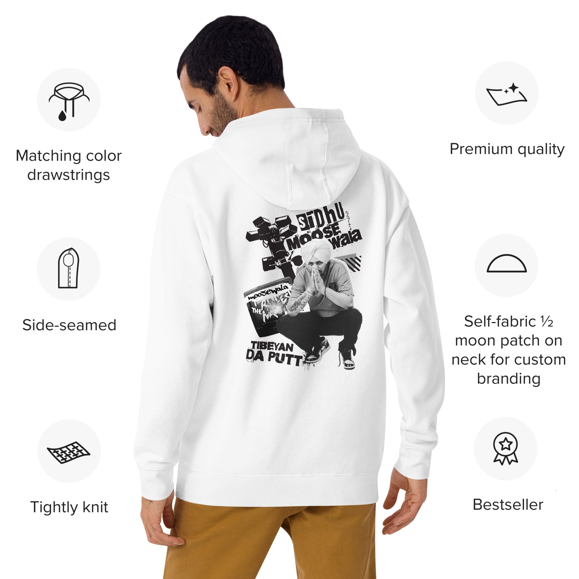 Tibeyan Unisex Hoodie - Soft & Comfortable Pullover Sweatshirt for Men & Women | Perfect for Casual Wear, Gym, and Outdoor Activities
