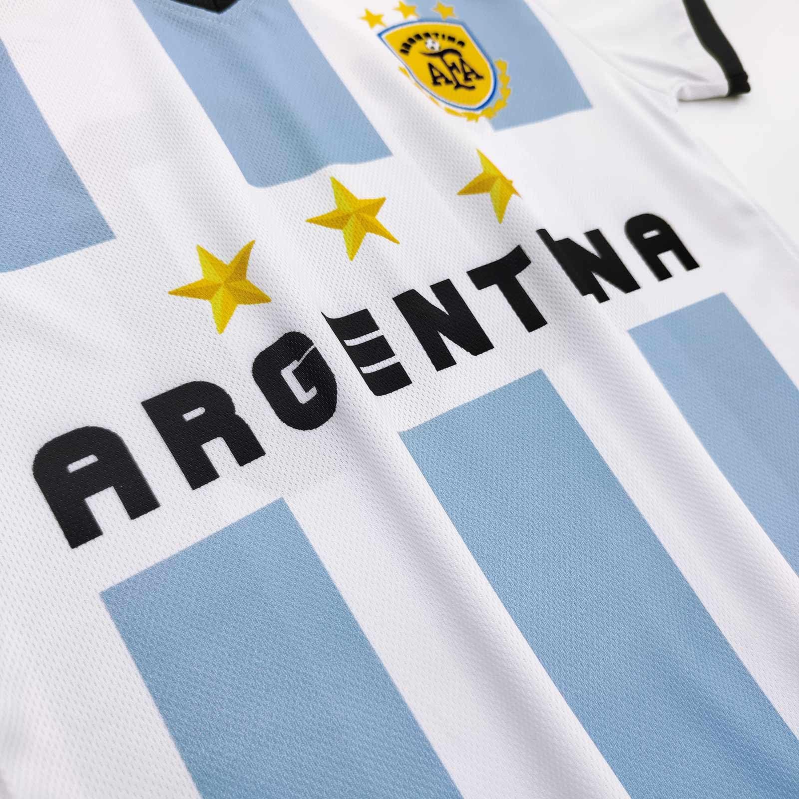 **Argentina Boys Youth Soccer Jersey & Shorts Set - Toddler Football Uniform for Kids - Perfect for Matches, Training, and Fan Support**