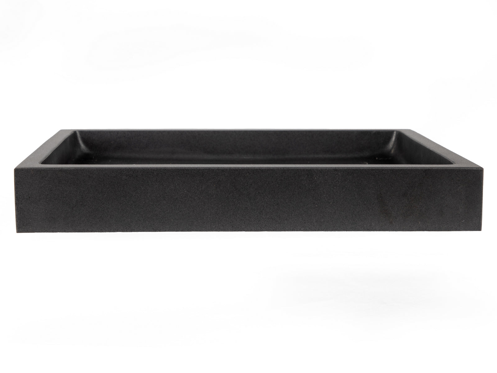 Rectangular Vessel Sink - Honed Lava Stone Bathroom Vanity Sink for Modern & Rustic Home Decor | Perfect for Master Bath, Powder Room & Spa Retreats