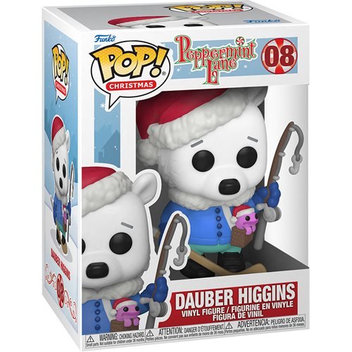 Christmas Pop! Vinyl Figure Peppermint Lane Dauber Higgins [08] - Funko Pop Holiday Collectible for Christmas Decorations & Gift Giving