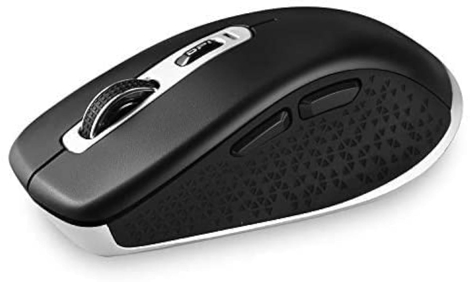 Cimetech Wireless Bluetooth Mouse - Slim Silent Optical Mouse with 2400 DPI, Dual Mode (BT4.0 + 2.4G) for Laptop, iPad, Mac, PC - Black | Perfect for Office, Home, Travel & Gaming