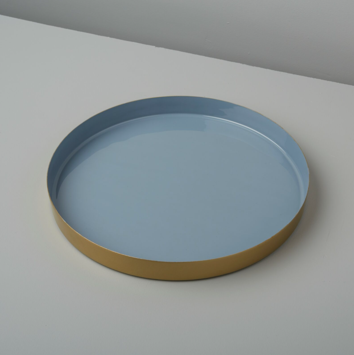 Elegant Gold Rim Tray - Small Decorative Serving Tray for Coffee, Jewelry & Bathroom Essentials | Perfect for Home Decor, Gift Giving & Party Serving
