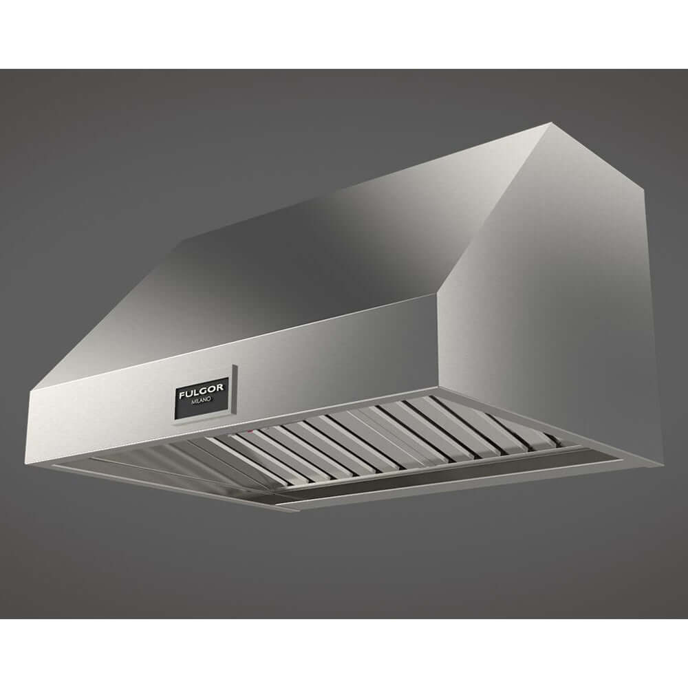 Fulgor Milano 30 Inch 600 CFM Professional Stainless Steel Under Cabinet Range Hood - F6PH30S1 | Powerful Kitchen Ventilation for Cooking, Grilling & Smoke Removal