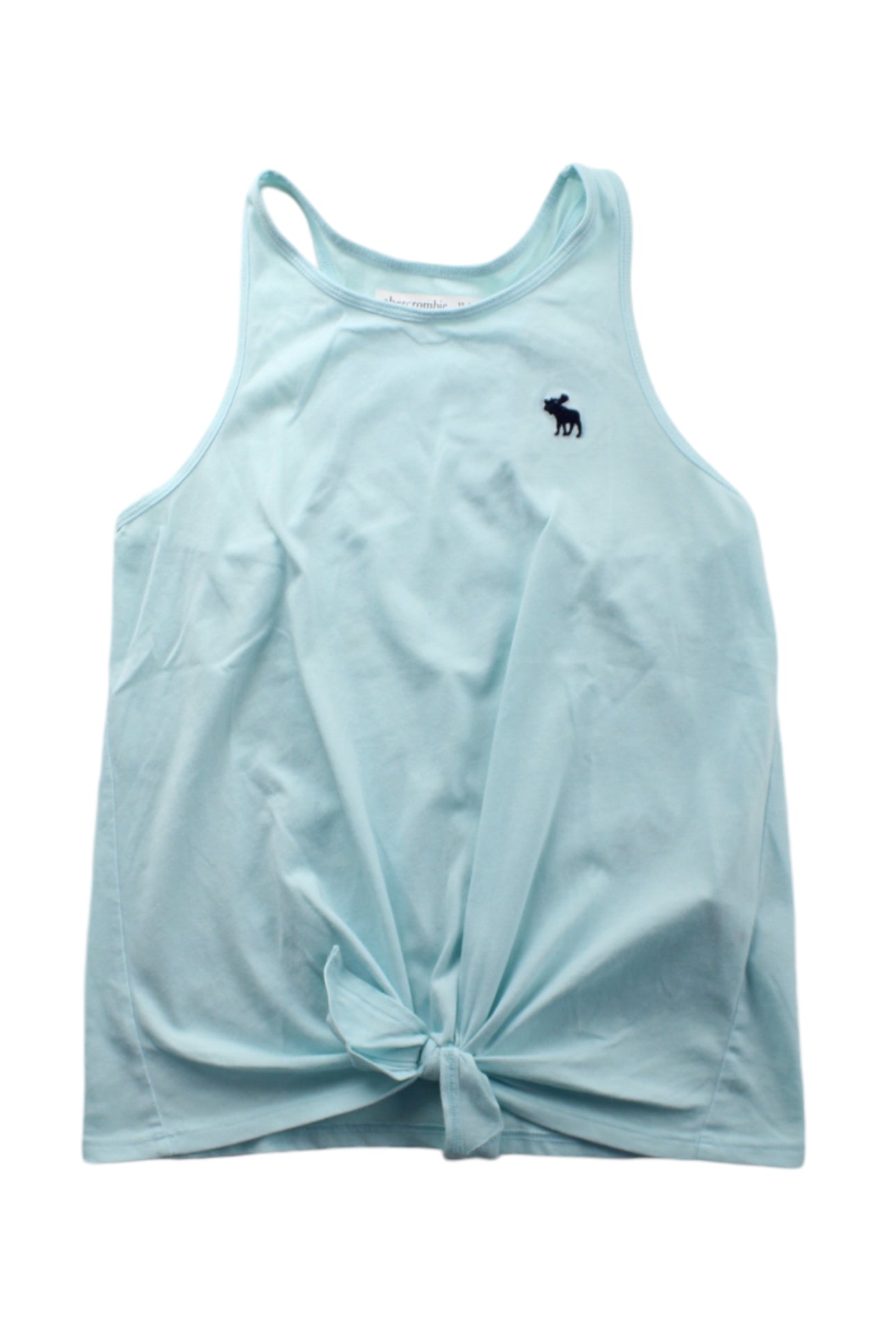 Abercrombie & Fitch Girls' Sleeveless Cotton T-Shirt for 11-12 Years Old | Casual Summer Top for Kids | Perfect for School, Playdates & Outdoor Activities