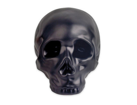 Kikkerland Skull Coin Bank - Unique Money Saving Piggy Bank for Collectors & Gifts | Perfect for Halloween Decor, Home Office, and Kids' Savings
