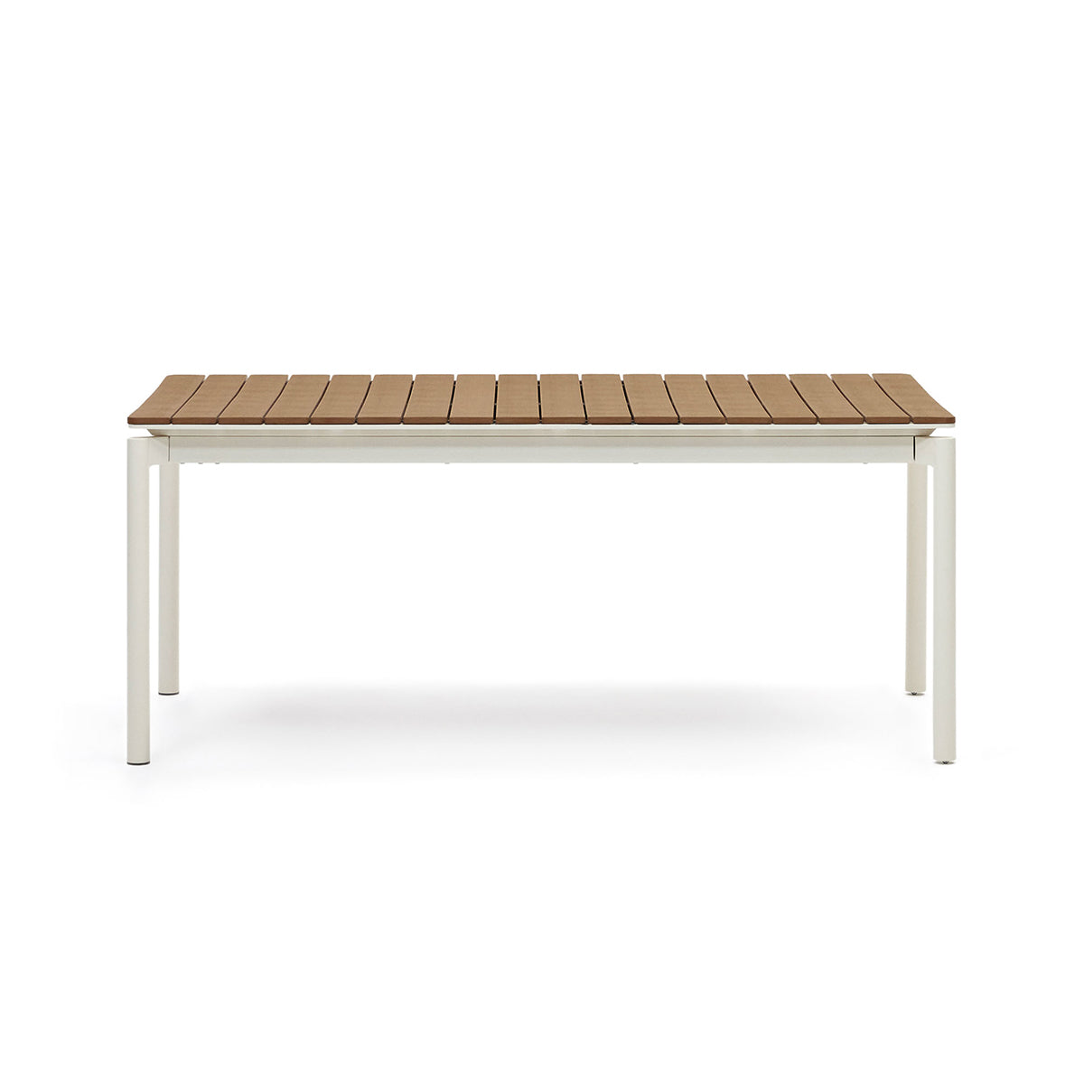 Canyelles Extendable Outdoor Dining Table - Weatherproof Patio Furniture for Garden, Backyard, and Poolside Entertaining