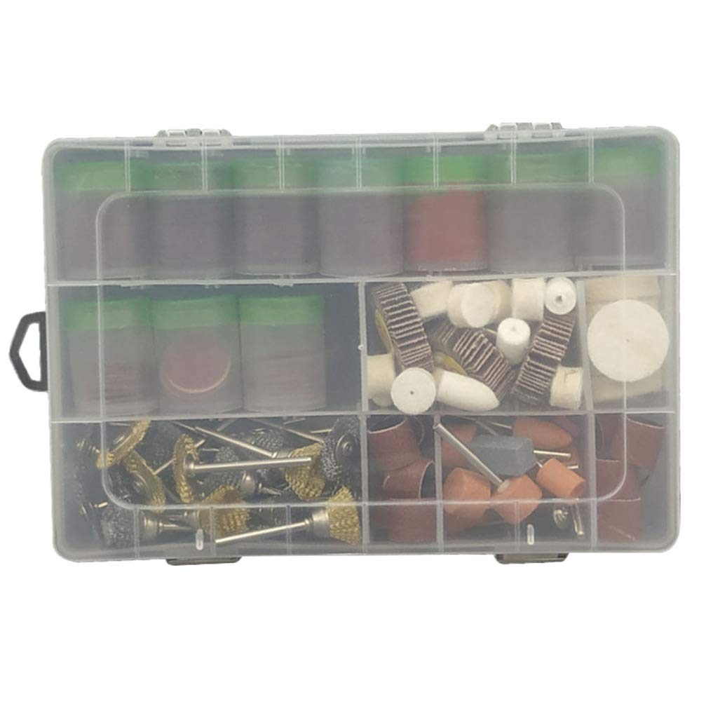 iplusmile 350PCS Rotary Tool Kit with Accessories - Electric Polishing, Grinding, Rust Cleaning & Cutting Tools for DIY, Woodworking, Metalworking & Home Repair Projects (Assorted Colors) - Perfect for Crafting, Jewelry Making & Automotive Maintenance