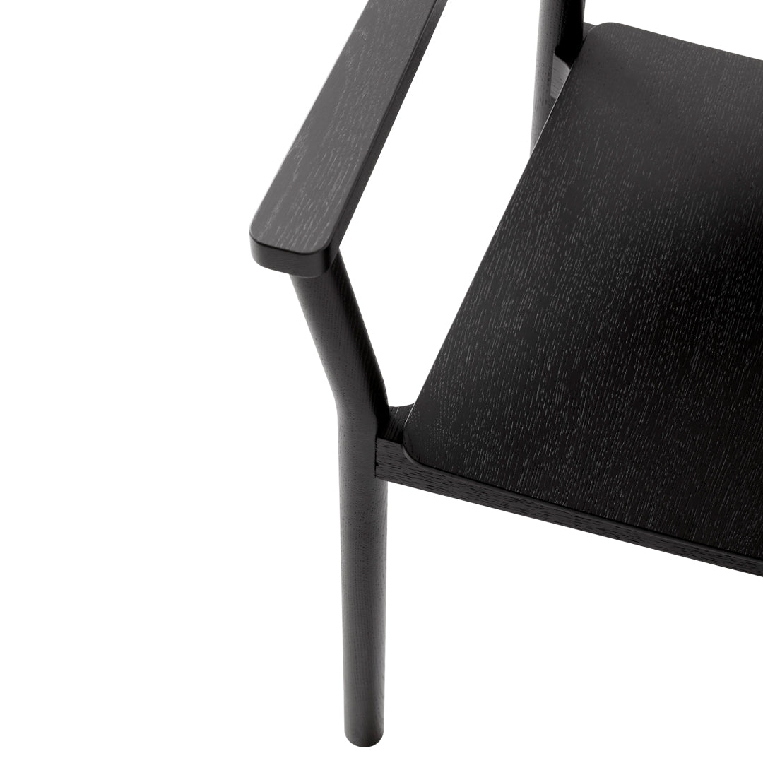 Betty TK10 Armchair - Modern Accent Chair for Living Room, Bedroom & Office - Comfortable Upholstered Lounge Chair with Wooden Legs - Perfect for Reading, Relaxing & Decorating