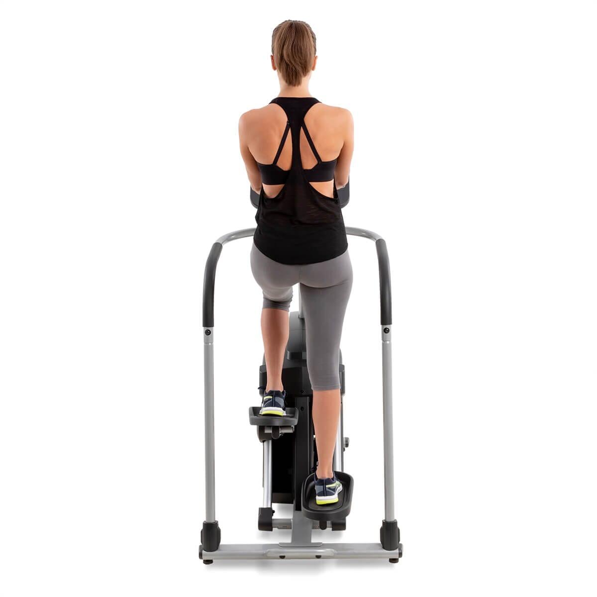 Spirit Fitness CS800 Stepper Machine - Compact Home Exercise Equipment for Cardio & Leg Workouts - Perfect for Small Spaces & Apartment Workouts