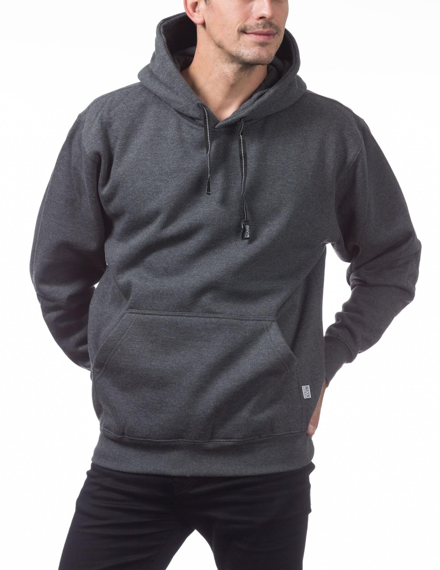 Pro Club Men's Heavyweight Pullover Hoodie - Premium Cotton Blend Sweatshirt for Gym, Casual Wear & Street Style | Warm Winter Layering Essential