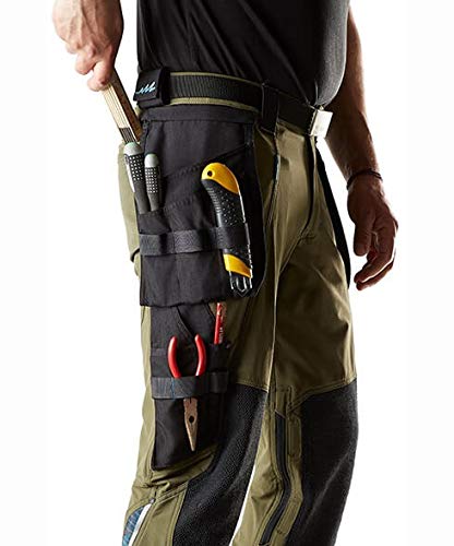 Mascot Advanced Work Trousers for Men - Durable Moss Green Utility Pants (Size W28.5 L32) - Ideal for Construction, Landscaping & Outdoor Work