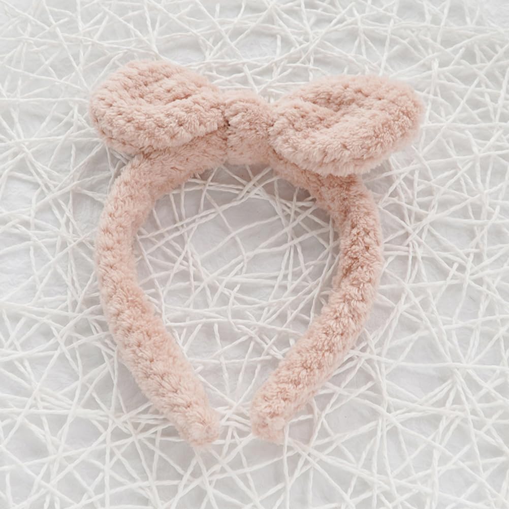 5Pcs Soft Terry Cloth Headbands for Women & Girls - Elastic SPA Facial Head Wrap for Washing Face, Makeup Removal & Skincare | Perfect for Spa, Beauty Routine & Relaxation at Home