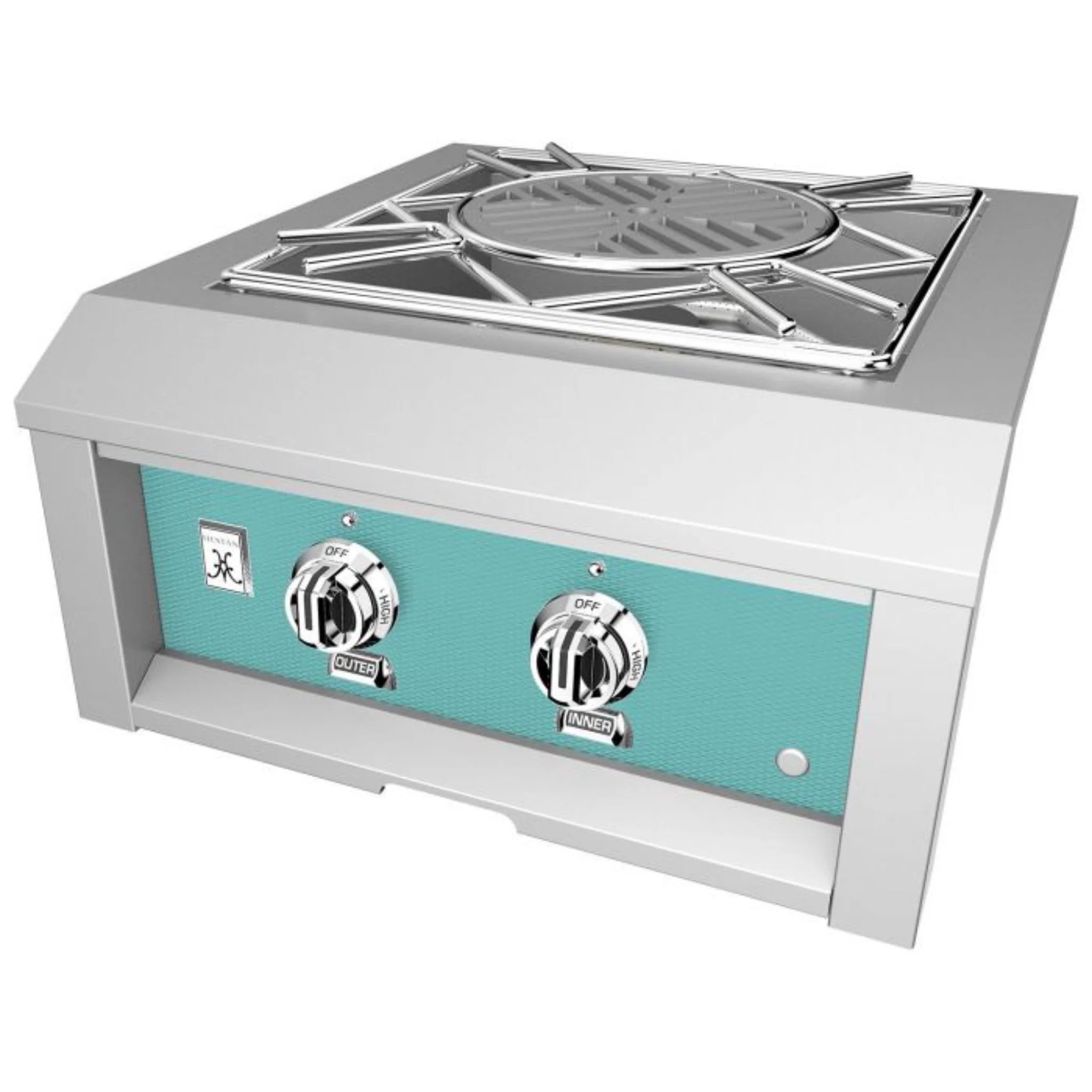 Hestan AGPB24 24-Inch Built-In Power Burner - High Performance Gas Cooktop for Professional Kitchens & Home Chefs