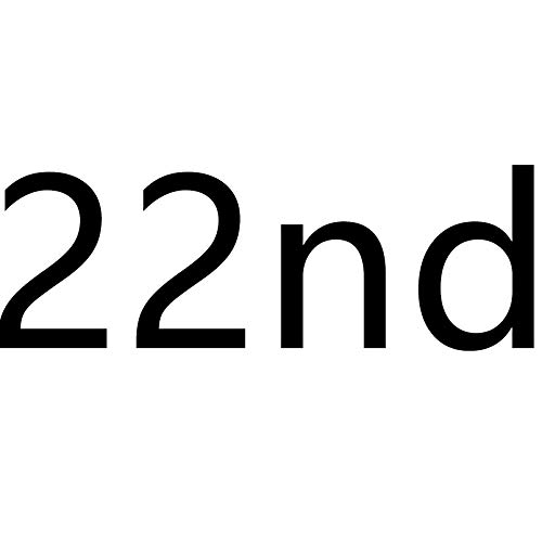 22nd