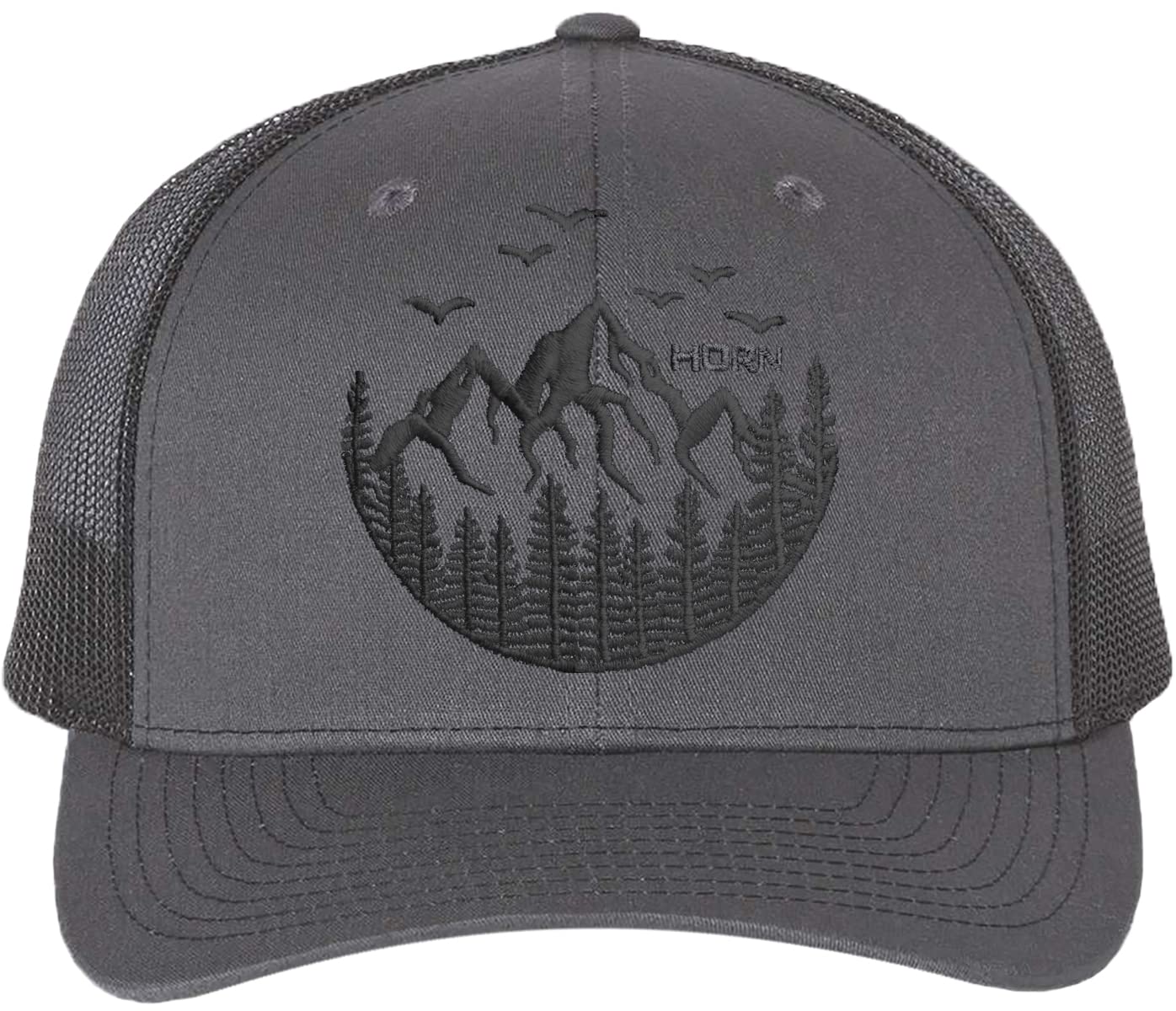 Premium Trucker Hat - Mountain Edition | Adjustable Snapback Cap for Outdoor Adventures, Hiking & Camping