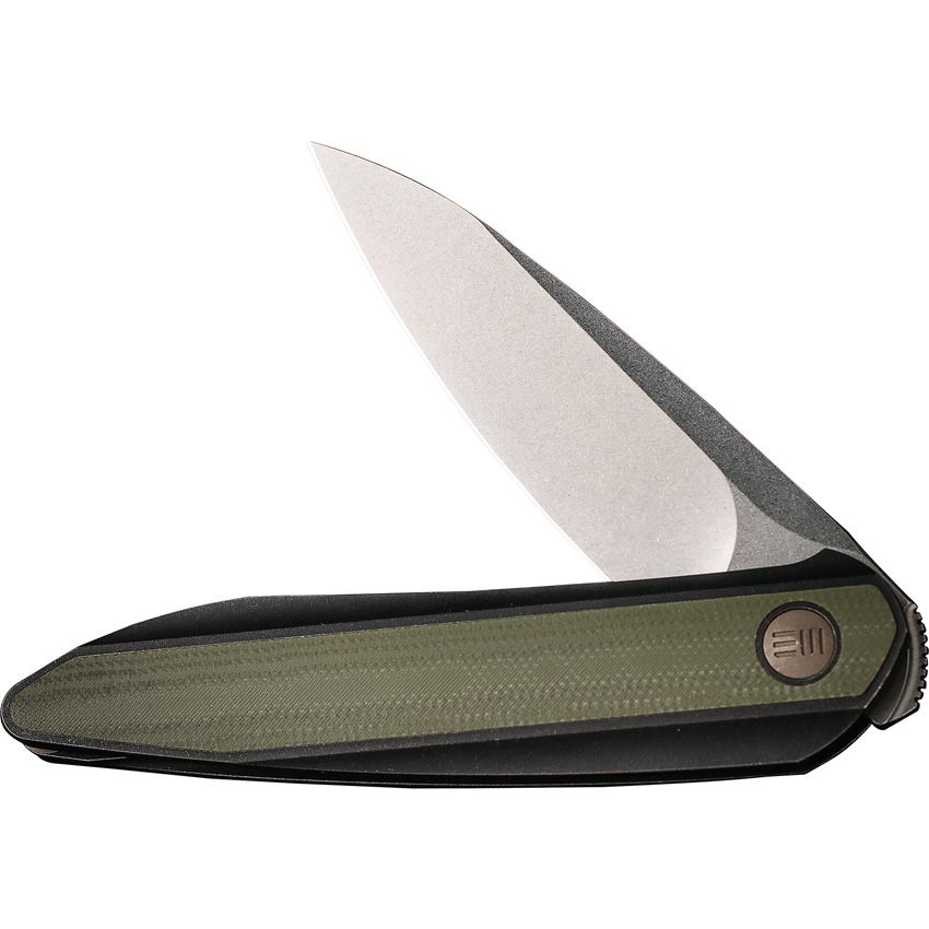 WE Knife Co. Black Void Opus 2010V 2 - Premium EDC Folding Pocket Knife with Titanium Handle - Perfect for Outdoor Camping, Hiking & Everyday Carry (EDC)