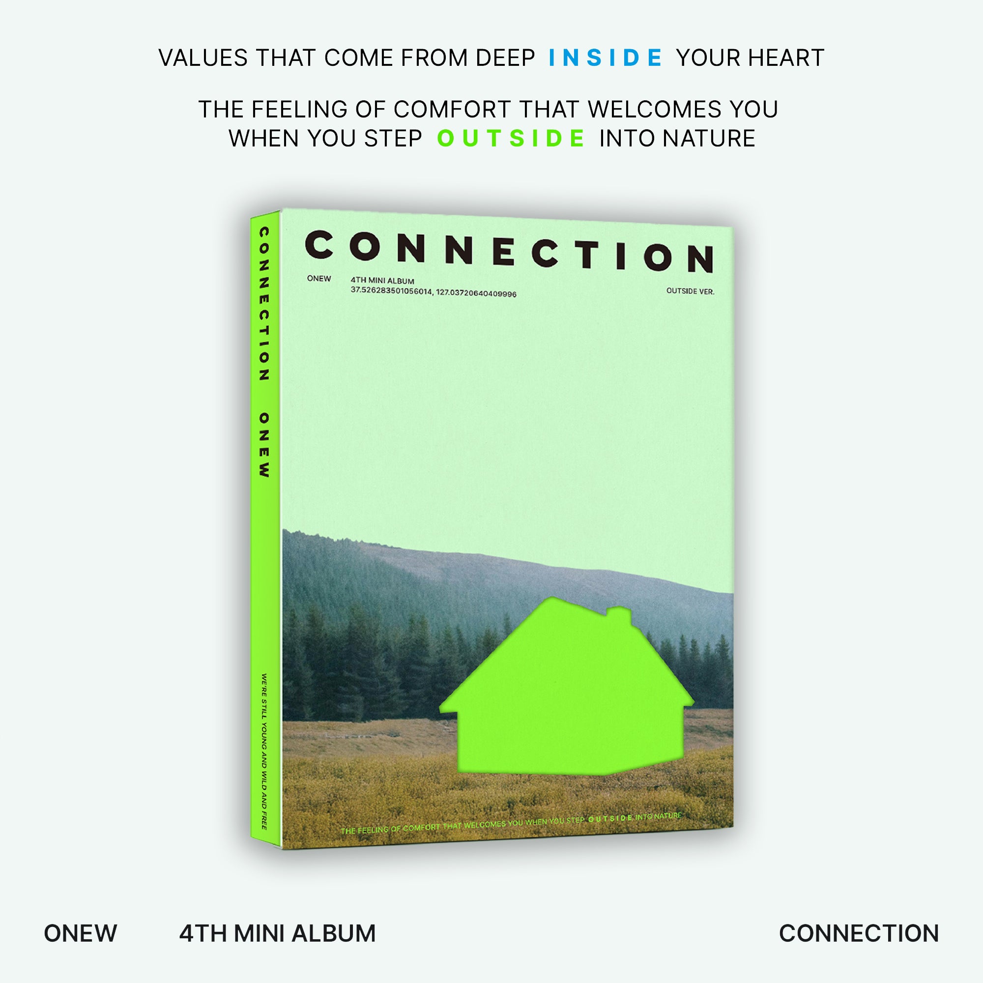 ONEW 4TH MINI ALBUM 'CONNECTION' - K-Pop CD with Photobook & Poster - Perfect for K-Pop Fans, Collectors & Gift Giving