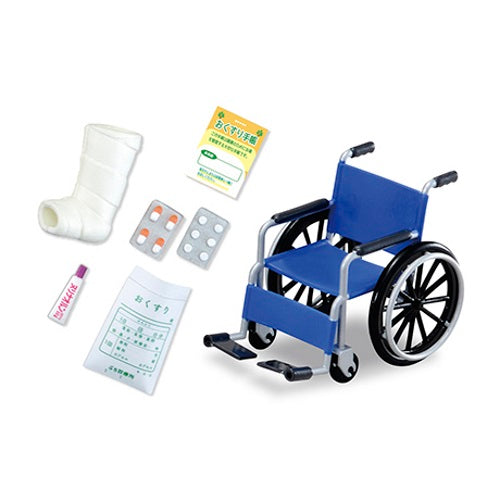 Miniature Doll Furniture Set - Petite Sample Dr Petit Clinic by Re-Ment | Perfect for Dollhouse Decor, Collectibles & DIY Miniature Scenes