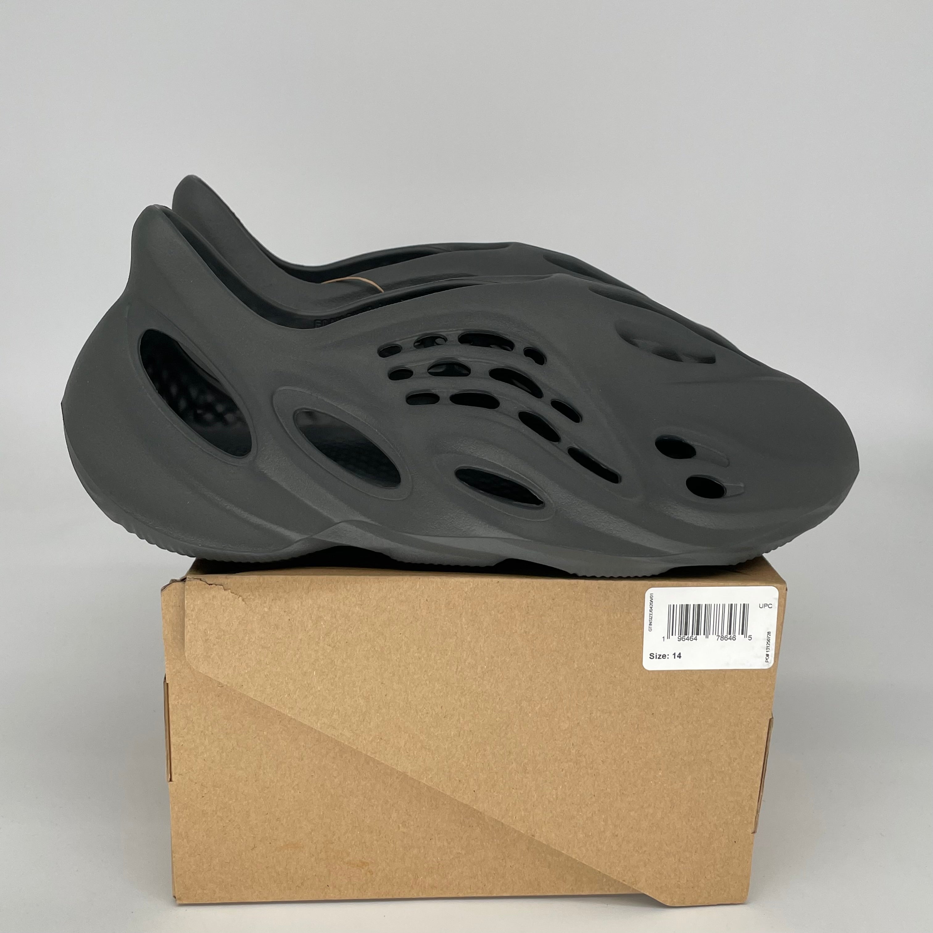 Adidas Yeezy Foam Runner Carbon - Men's Size 14 [IG5349] | Lightweight & Comfortable Slip-On Sneakers for Running, Gym, and Casual Wear