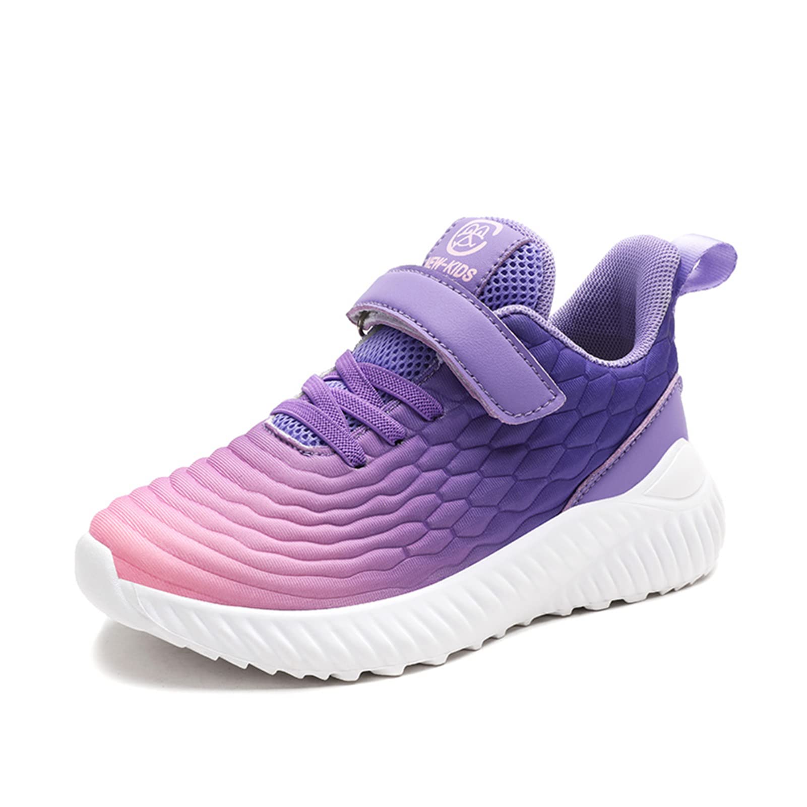 UMANPOO Kids Running Shoes for Boys & Girls - Breathable Lightweight Athletic Sneakers with Cushioning - School Gym Sport Walking Training Shoes - Perfect for Playground, PE Class & Daily Activities