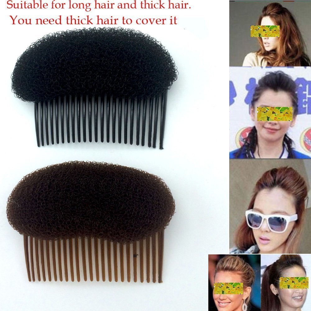 Yueton 2-Pack Hair Styling Clip Stick - Bun Maker & Braid Tool for Women & Girls | Perfect for Updos, Ponytails & Everyday Hair Accessories