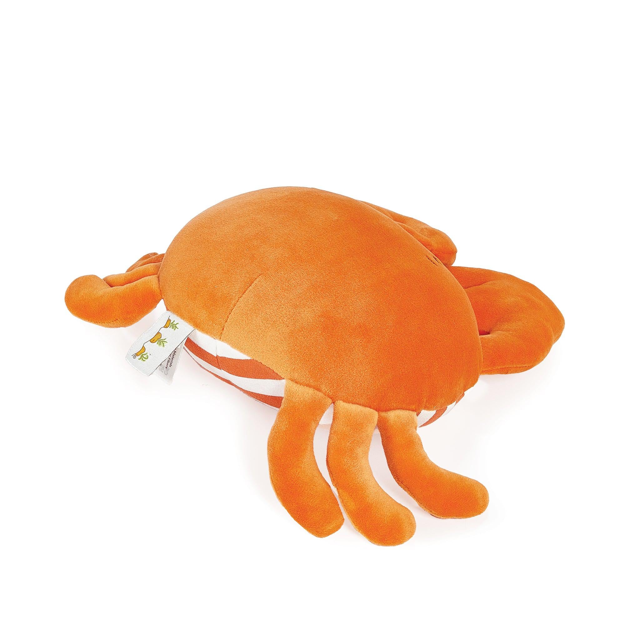 Happy Crab Plush Stuffed Animal Toy - Soft & Cuddly Sea Creature for Kids, Perfect for Playtime, Gifts & Nursery Decor