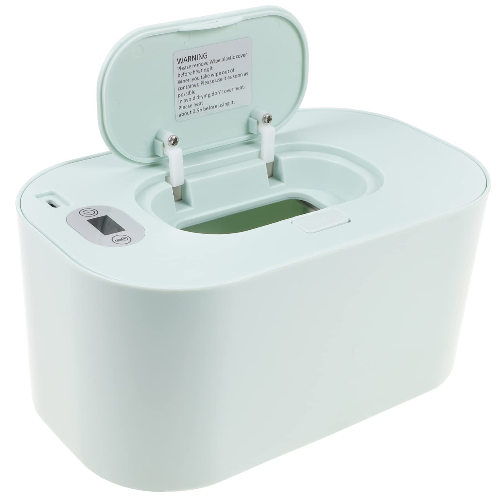 VICASKY USB Travel Baby Wipe Warmer - Large Capacity Portable Wipes Heater for Infants | Perfect for Diaper Changes, On-the-Go Parenting & Nursery Use