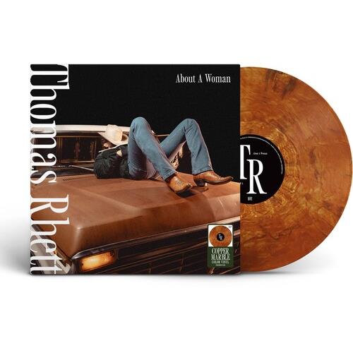 About A Woman Translucent Copper Nugget LP Vinyl Record - Perfect for Music Collectors & Vintage Vinyl Enthusiasts