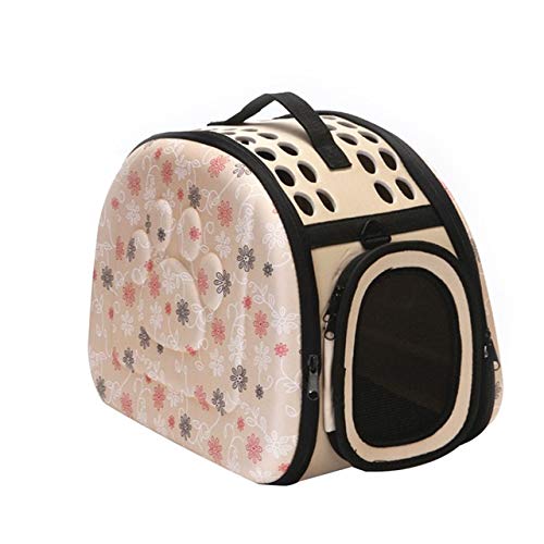 Portable Travel Pet Carrier Bag - Large Capacity Foldable EVA Dog Cat Carrier for Outdoor Hiking, Walking & Travel | Durable Pet Carrying Solution for Camping, Airplane & Daily Use
