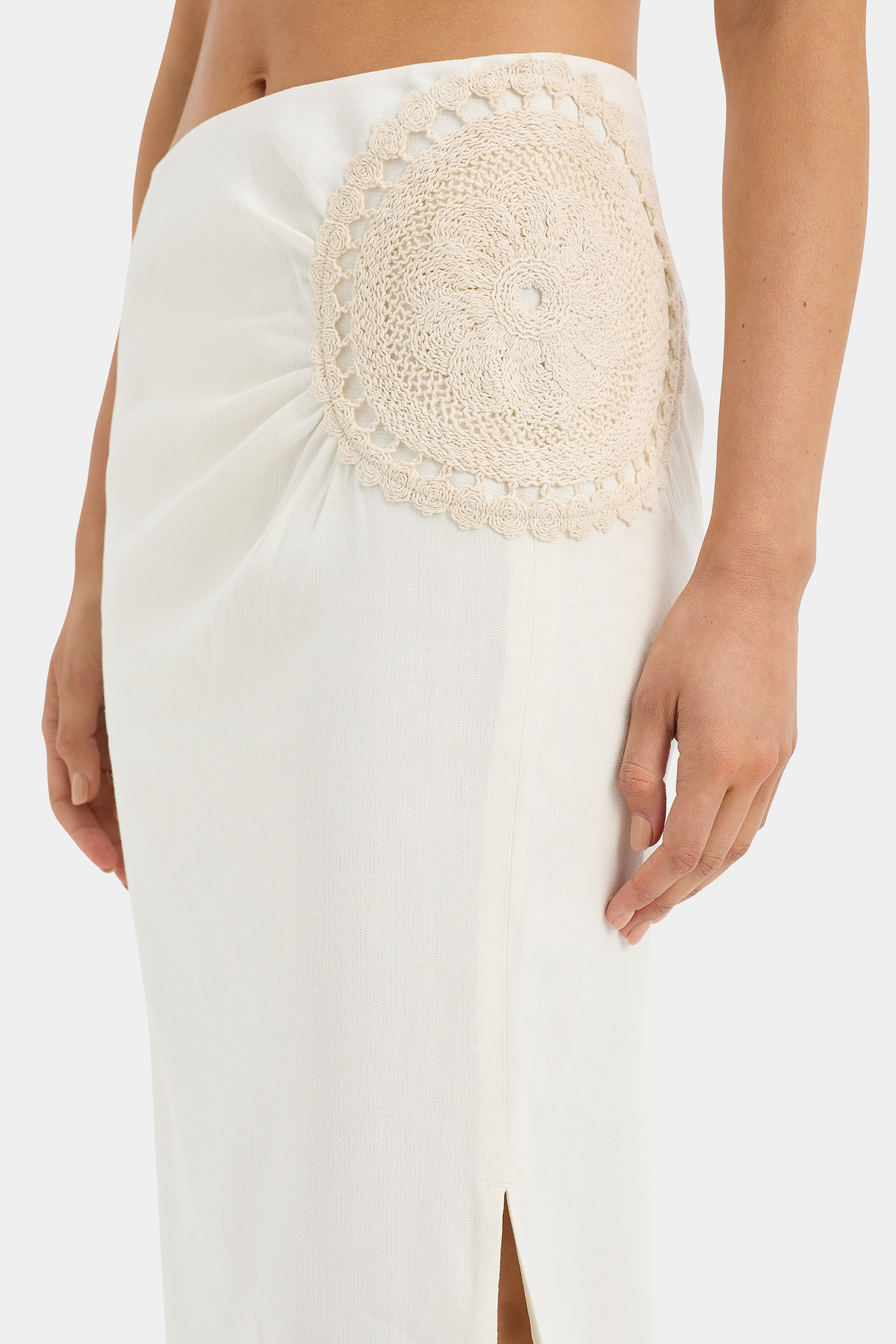 Atacama Midi Skirt - Women's Flowy A-Line Skirt with Pockets | Perfect for Casual Wear, Beach Outfits & Summer Fashion