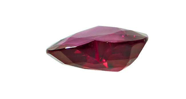 2.25ct Natural Ruby Heart Pendant - Genuine Thailand Ruby Jewelry for Valentine's Day, Anniversary & Romantic Gifts