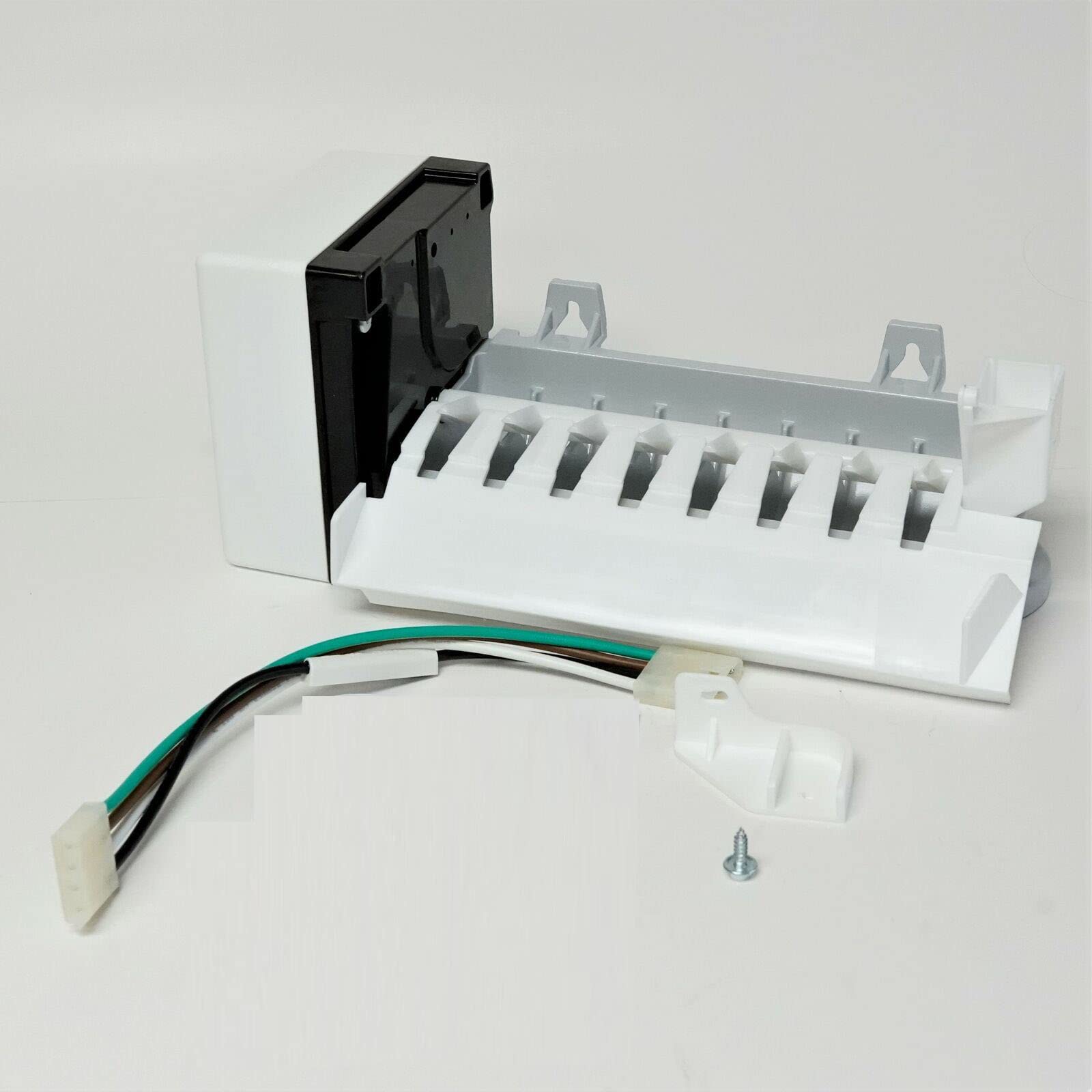 Whirlpool Refrigerator Icemaker Replacement Part 2198597 - Compatible with KitchenAid, Kenmore, and More - Perfect for Home Kitchen Appliance Repair